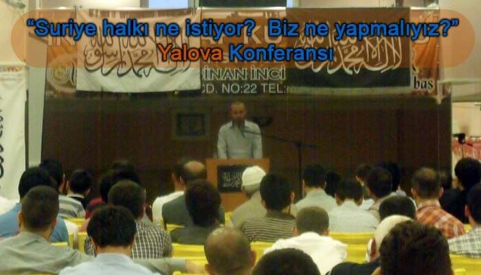 Yalova'dan Suriyenin Sesine Ses