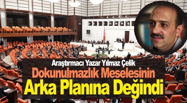 DOKUNULMAZLIK MESELESİNİN ARKA PLANI