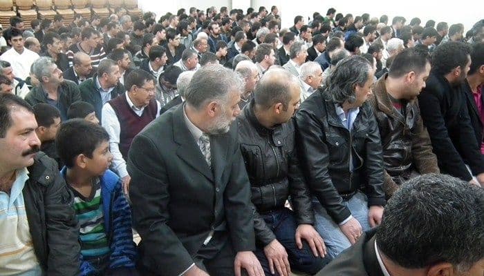 Köklüdeğişim'de Bayram Namazı