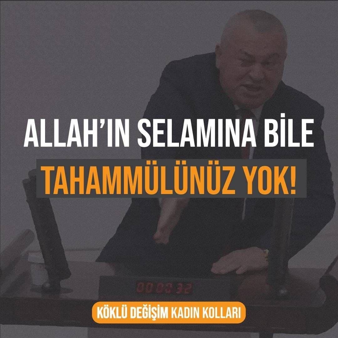 Allah’ın Selamına Bile Tahammülünüz Yok!