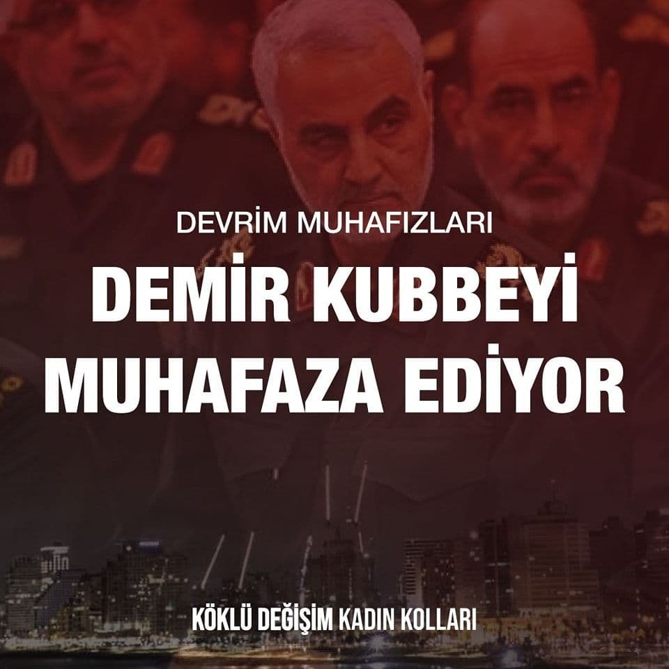 DEVRİM MUHAFIZLARI DEMİR KUBBEYİ MUHAFAZA EDİYOR