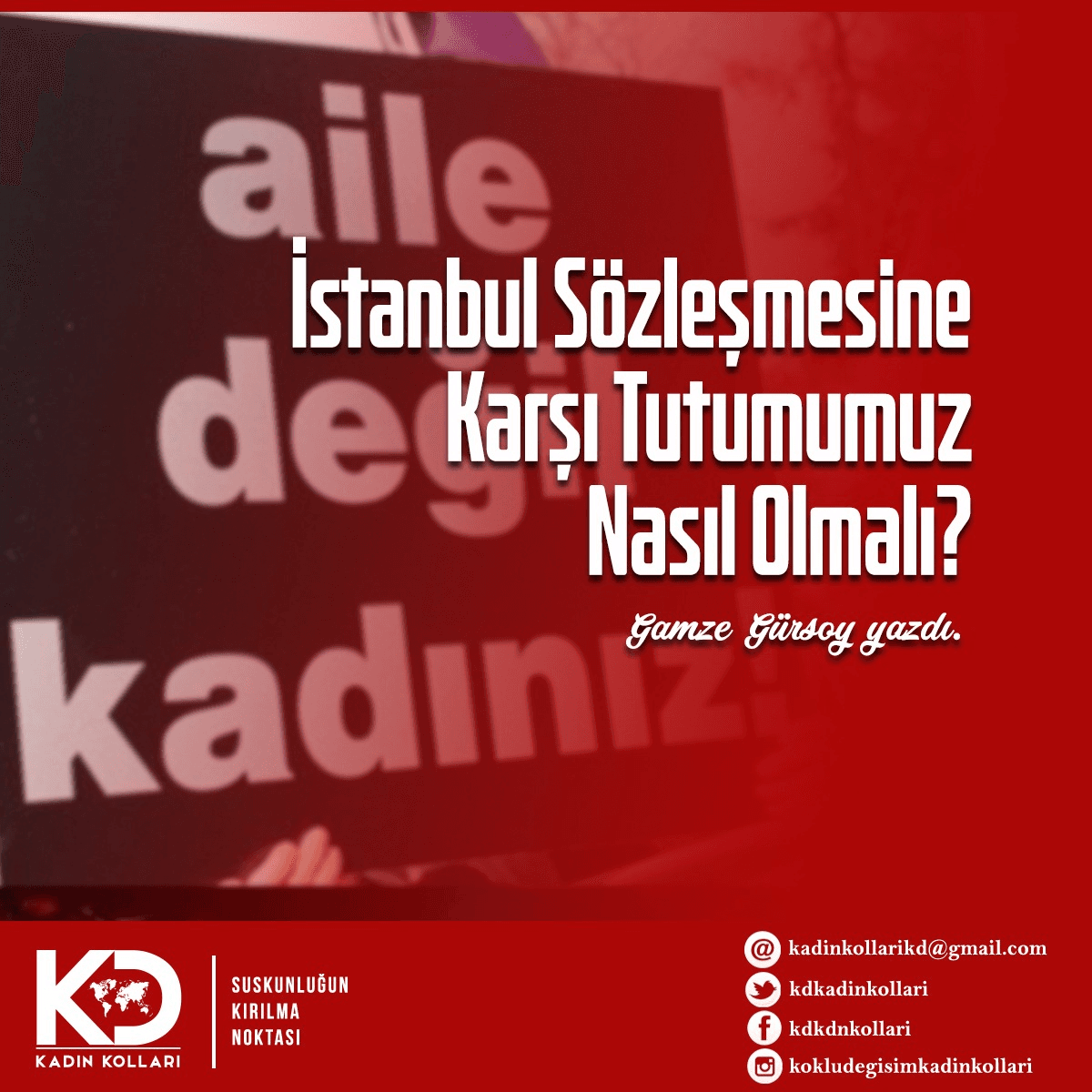 İstanbul Sözleşmesine Karşı Tutumumuz Nasıl Olmalı?