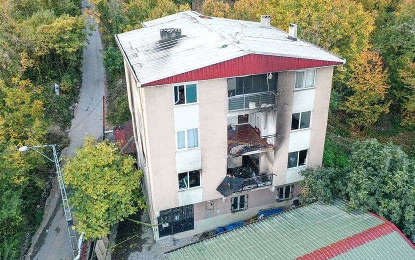 Bursa’daki Yangında 8’i Çocuk 9 Suriyeli Muhacir Hayatını Kaybetti