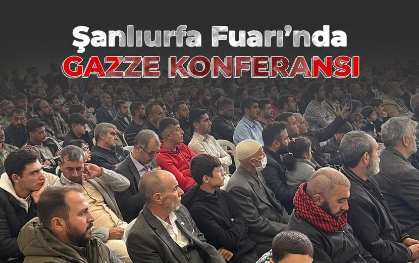 Köklü Değişim’den Şanlıurfa Kitap Fuarı’nda Gazze Konferansı