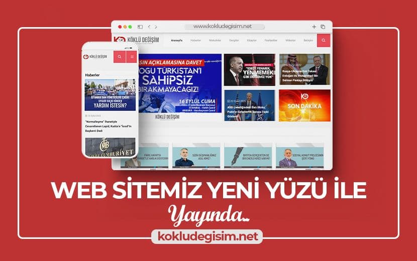 Köklü Değişim Yeni Web Sitesiyle Yayında