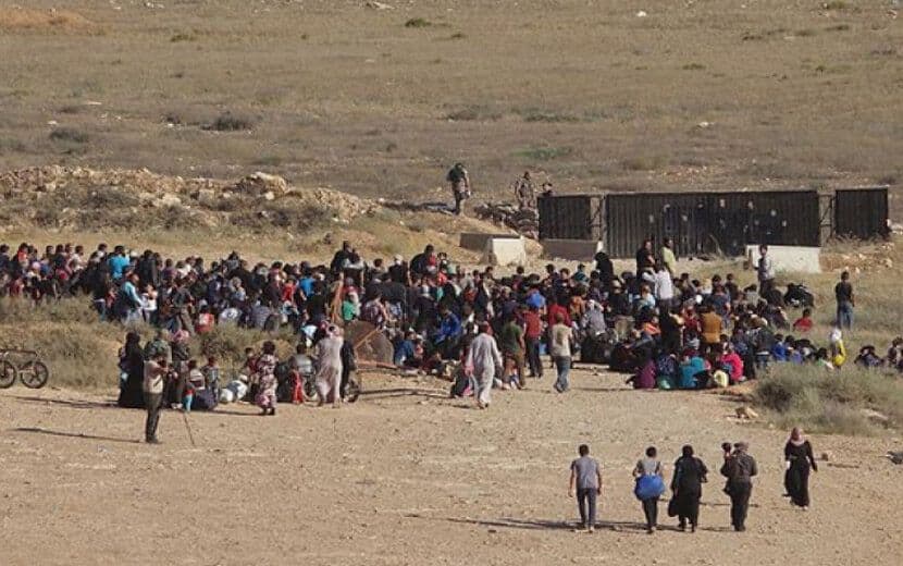 Rus ve Esed Saldırılarından Kaçan Deralı Sayısı 350 Bini Aştı