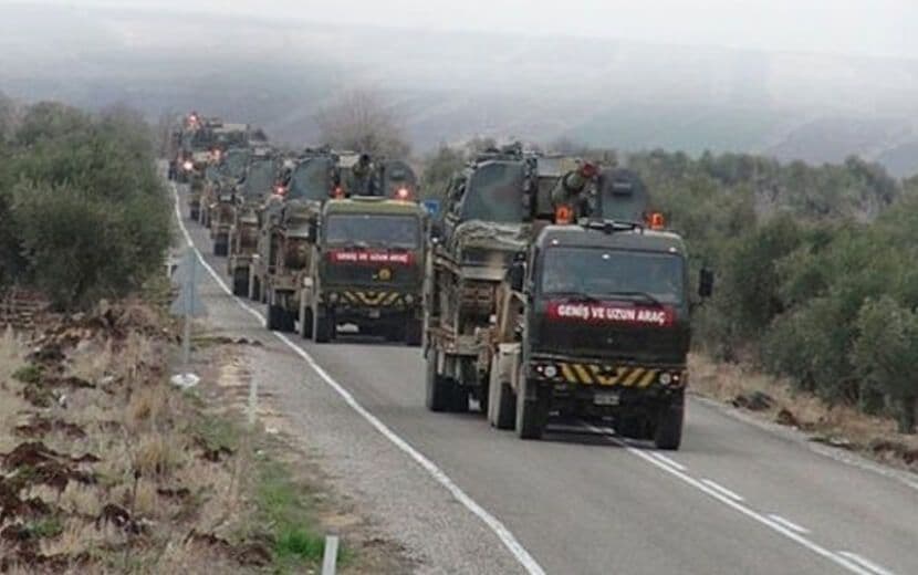Suriye Sınırına Askeri Sevkiyat Devam Ediyor