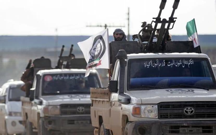 HTŞ İLE ÖSO ARASINDA ŞİDDETLİ ÇATIŞMA