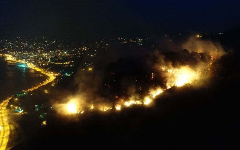 Giresun’da Orman Yangını Büyüyor
