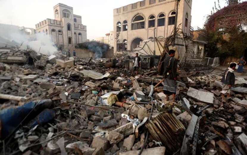 Suudiler İHA Saldırısını Bahane Edip Yemen’i Vurdu