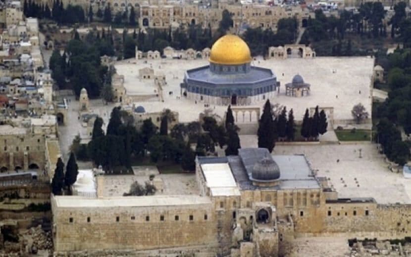 ABD’li Yetkililer Mescid-i Aksa’nın Altını Oyan Tünelin Açılışını Yaptı