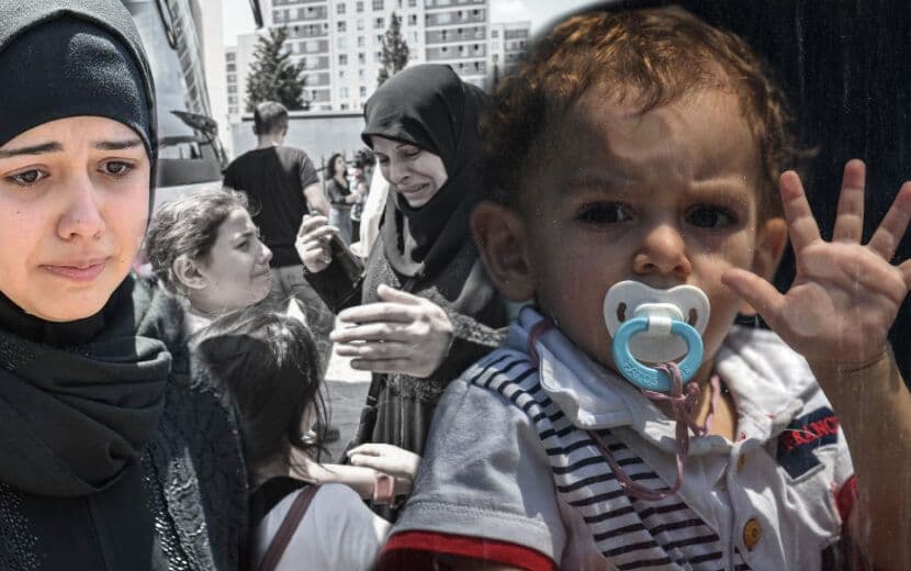 Suriye’ye Geri Gönderilen Muhacirlere Ait Görüntüler Yürekleri Dağladı