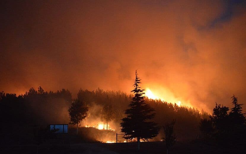 Orman Yangınlarında Sabotaj Şüphesi
