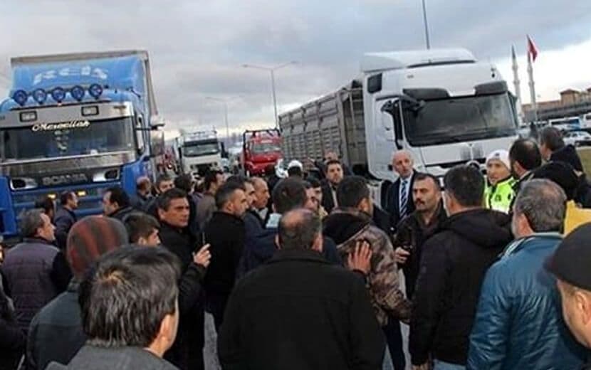 Nakliyeciler Greve Hazırlanıyor