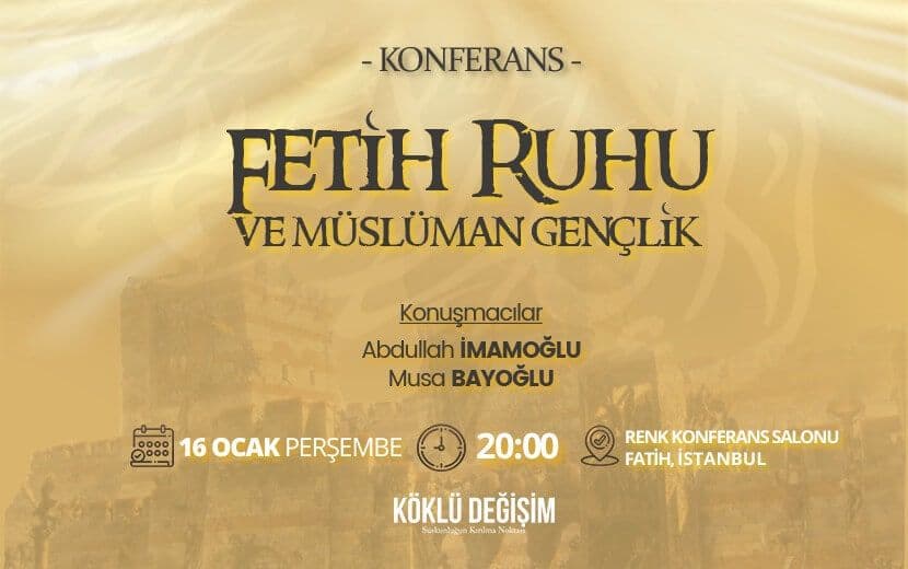 Fetih Konferansı’na Davet