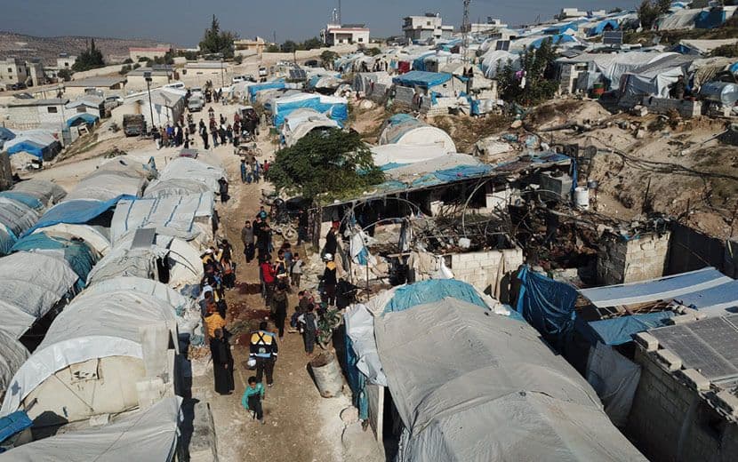 Katiller ‘Yetimhane ve Çadırları’ Vurdu!