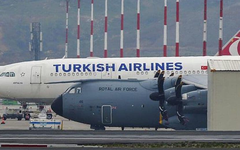 Türkiye’den, İngiltere’ye Tıbbi Ekipman Nakli Sürüyor