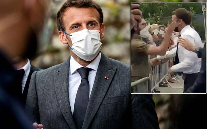 Macron’a Tokat!