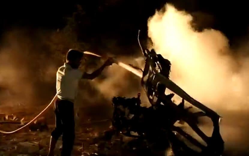 Rusya, İdlib’de Sığınmacı Kampını Bombaladı