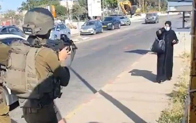 Terörist “İsrail”, Silahsız Filistinli Kadını Vahşice Katletti