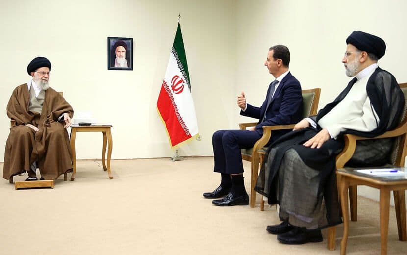 Şam Kasabı Esed, Sahadaki Bastonu İran’ı Ziyaret Etti