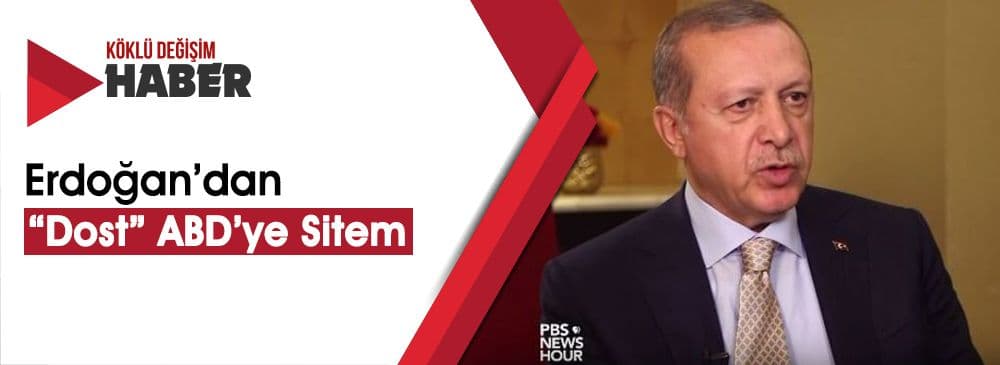 Cumhurbaşkanı Erdoğan, ABD'de PBS Kanalına Konuştu