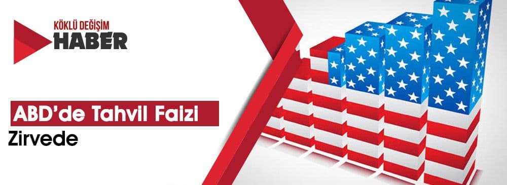 ABD’de 10 Yıllık Devlet Tahvili Faizi Yılın Zirvesinde