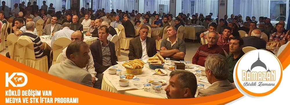 ‘Ramazan Birlik Zamanı 2017’ Van Medya ve STK İftarı Yapıldı