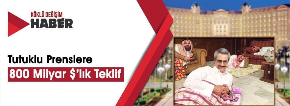 ‘800 Milyar Doları Verin Serbest Kalın’