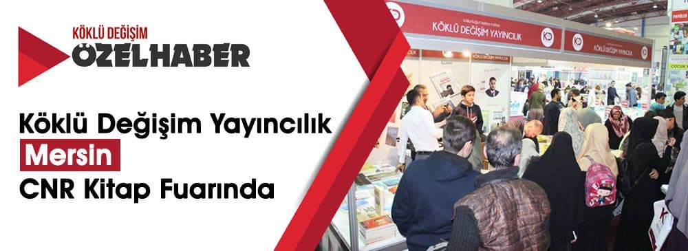 Mersin Kitap Fuarı - Köklü Değişim Yayıncılık Kitap Fuarı\'nda