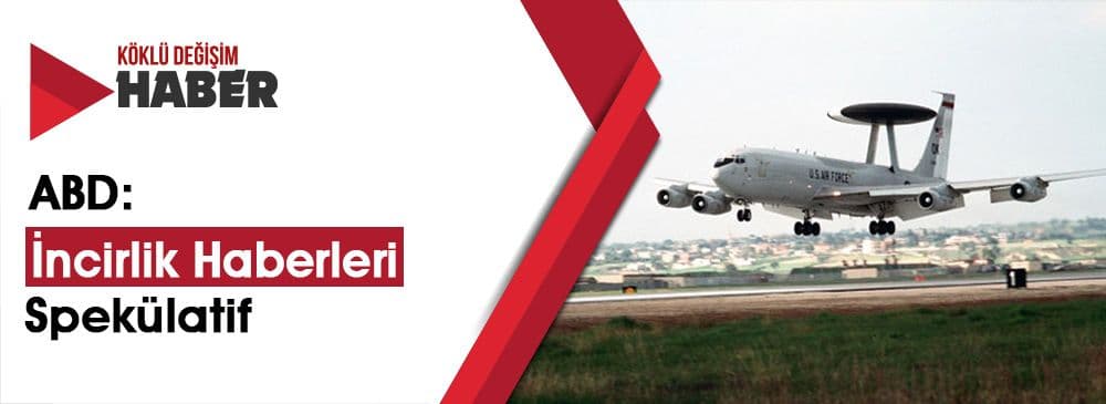 ABD İle Türkiye Arasında Gerginlik Tiyatrosu