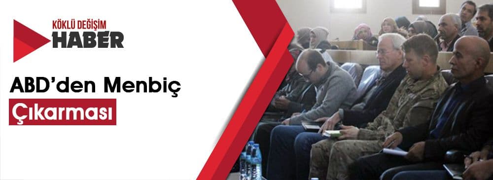 ABD: Menbiç'te Tedbir Alacağız