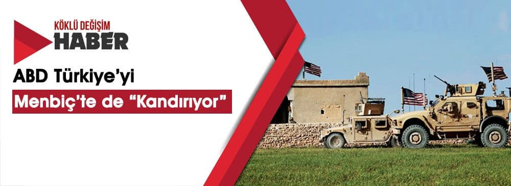 Trump 'Çekileceğiz' Demişti: ABD Ordusundan Menbiç'e Yığınak!