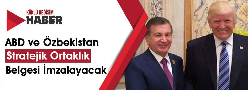 Özbek Lider Mirziyayev ABD'ye Gidiyor