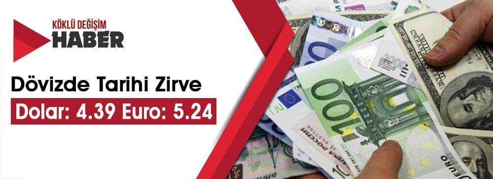 Dövizdeki Durdurulamayan Artış Ekonomiyi Olumsuz Etkiliyor