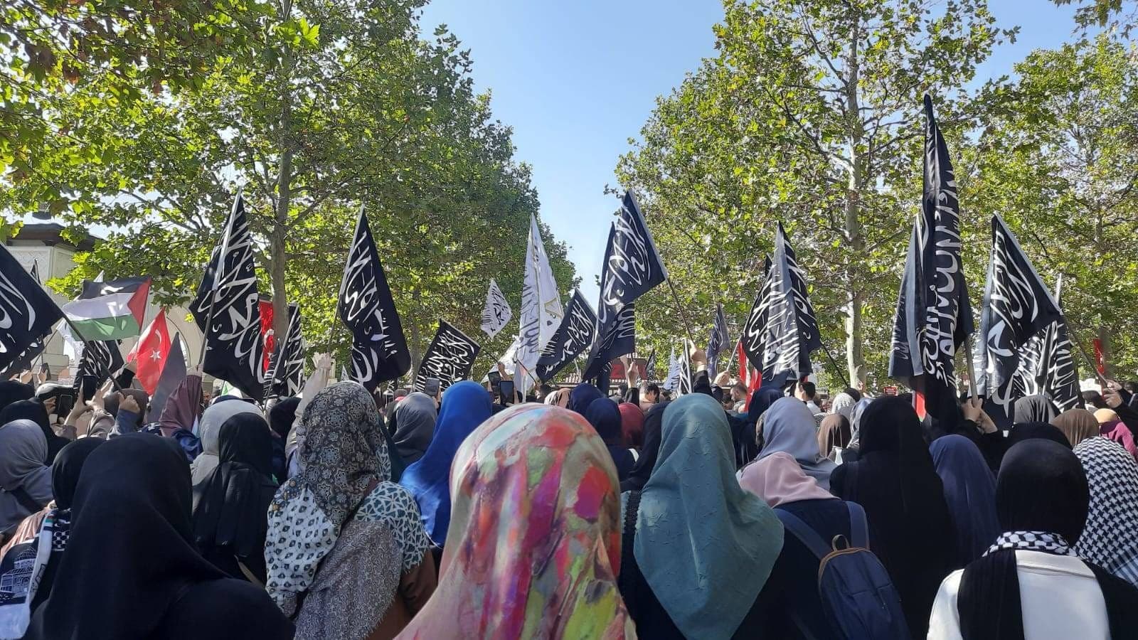 "Şimdi Değilse Ne Zaman? Ordular Aksa'ya" başlıklı basın açıklaması