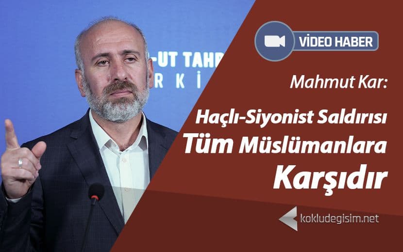 Haçlı-Siyonist Saldırısı Tüm Müslümanlara Karşıdır