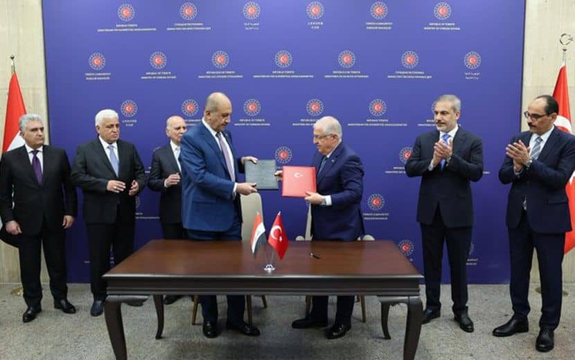 Fidan, Irak’la Terörle Mücadeleye Dair Mutabakat Zaptı İmzaladı