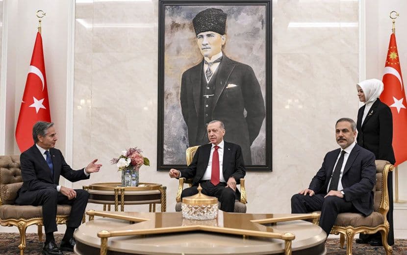 Blinken, Erdoğan ile ABD İçin Hayati Öneme Sahip Suriye’yi Görüştü