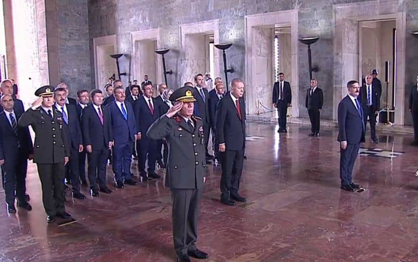 Cumhurbaşkanı Erdoğan, 3 Gün Sonra Yine Anıtkabir’de