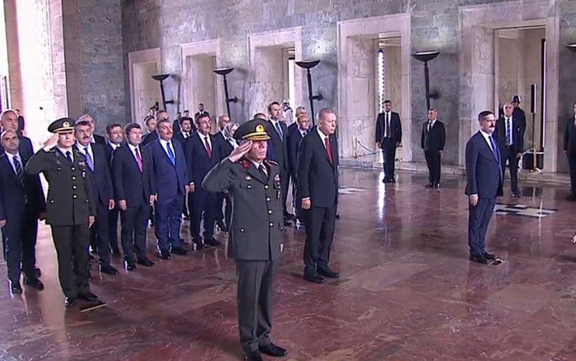 Cumhurbaşkanı Erdoğan, 3 Gün Sonra Yine Anıtkabir’de