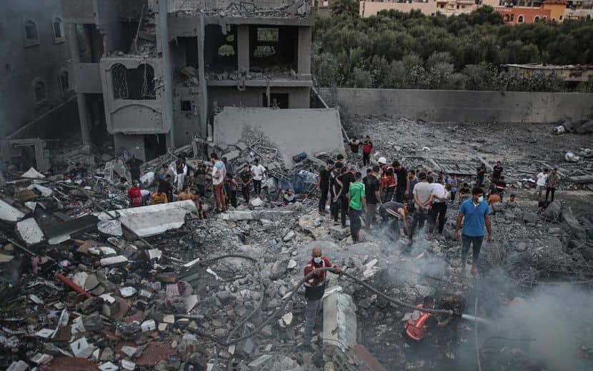Gasıp Yahudi Varlığı, Nuseyrat’a Operasyon Başlattı