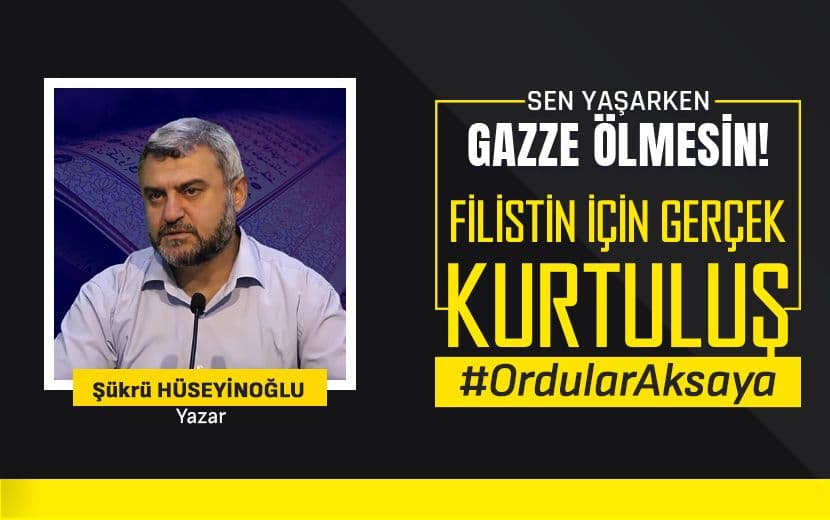 Şükrü Hüseyinoğlu: "Bir Hilâfet Olsaydı Gasıp Siyo-Nazi Rejimi Ayakta Kalamazdı."