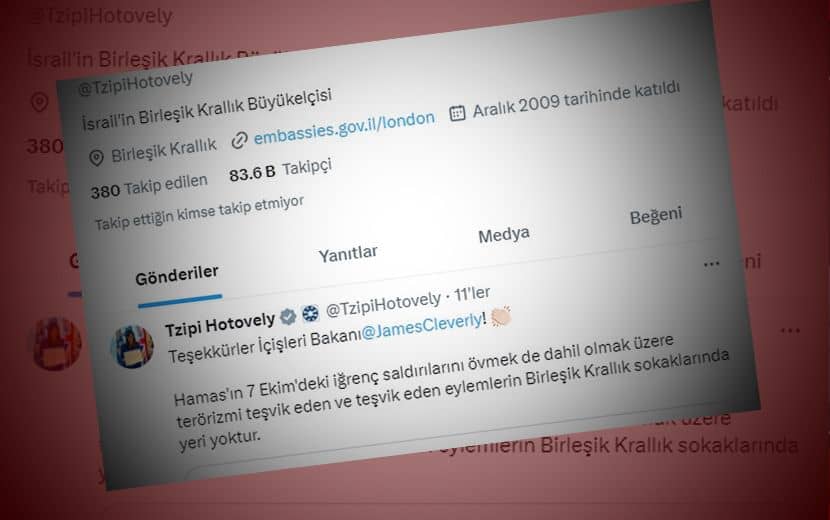İngiltere'nin Hizb-ut Tahrir'i Yasaklama Girişimine Sözde Büyükelçiden Teşekkür