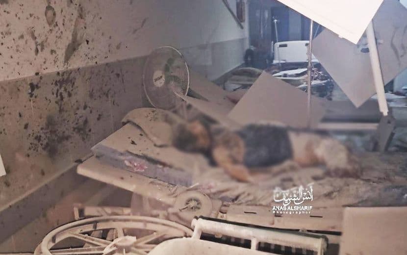 İşgalci "İsrail”, Endonezya Hastanesi'ni Vurdu