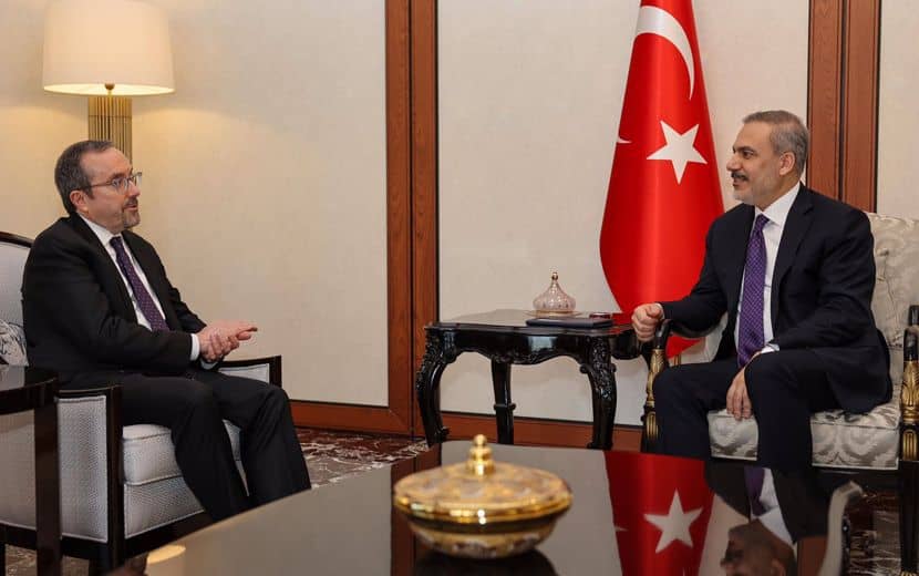 John Bass’la Görüşen Fidan, Katar’a Gidiyor