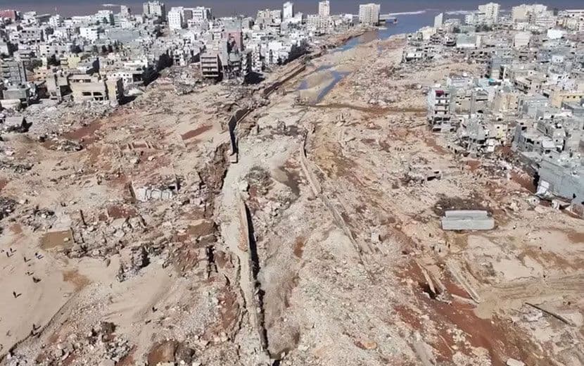 Libya’yı Vuran Tayfun Sonrası Derne’de Trajedi Yaşanıyor