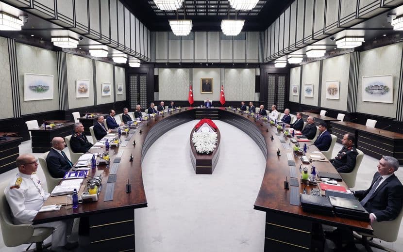 MGK Bildirisi: Filistin, BM ve “Mesuliyet Mevkiinde Olanlara” Havale Edildi