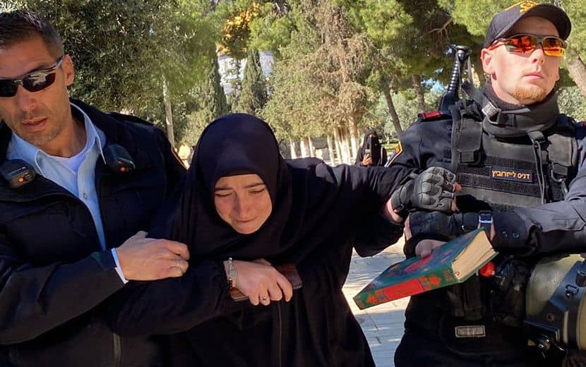 Mescid-i Aksa’da Kur’an Okuyan Türkiye Vatandaşına Gözaltı