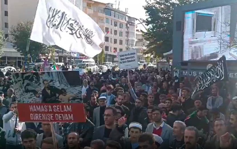 Muş’taki Müslümanlardan, Filistin’deki Kardeşlerine Destek